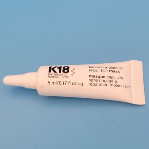 K18 Leave-In Molecular Repair Hair Mask - 5 ml - New - Picture 1 of 2